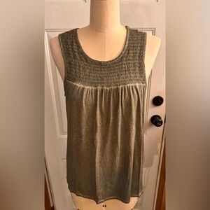 Knox Rose Olive Green Tank Top